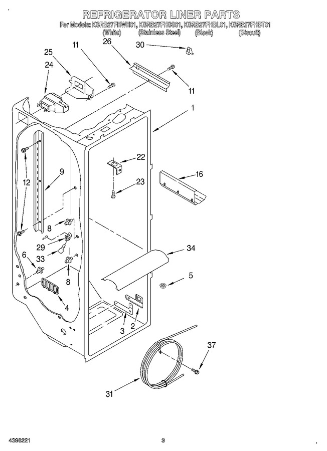 Diagram for KSRB27FHSS01