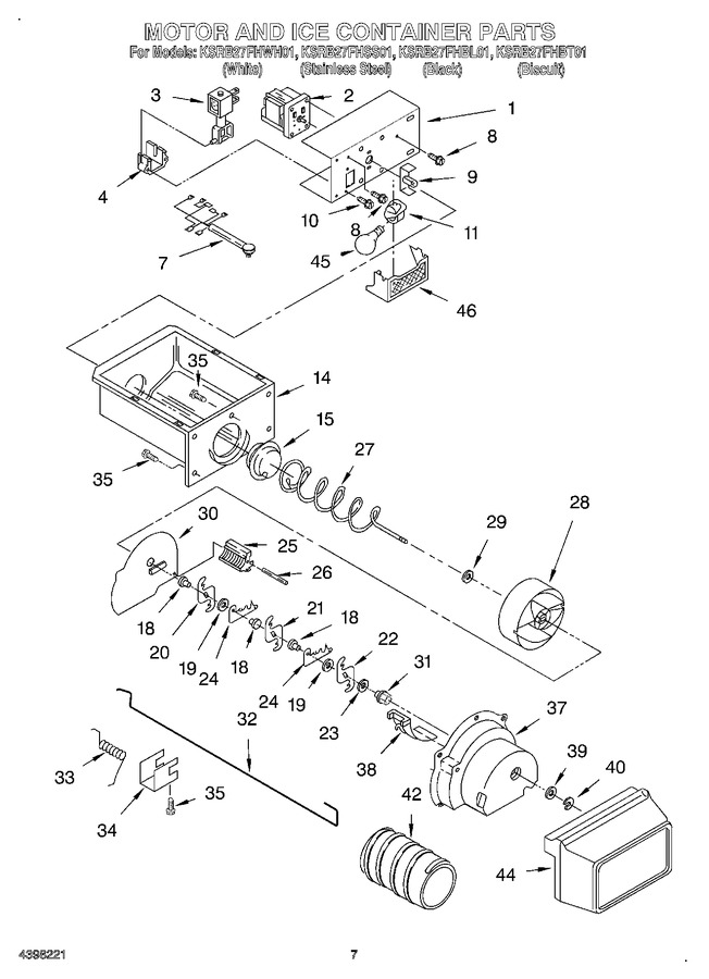 Diagram for KSRB27FHBL01