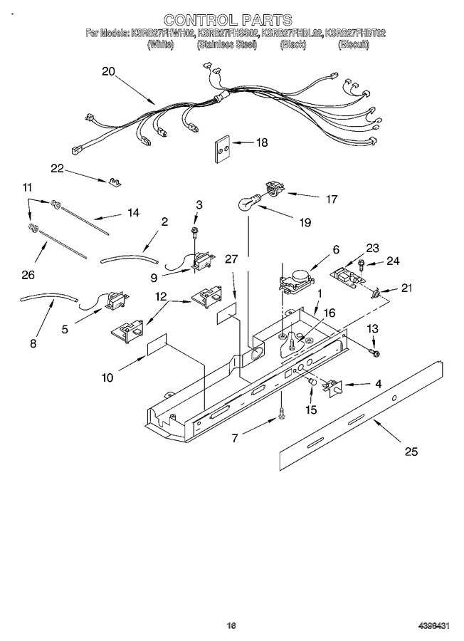 Diagram for KSRB27FHBL02