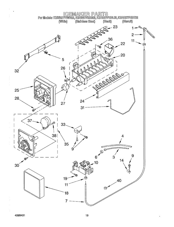 Diagram for KSRB27FHBL02
