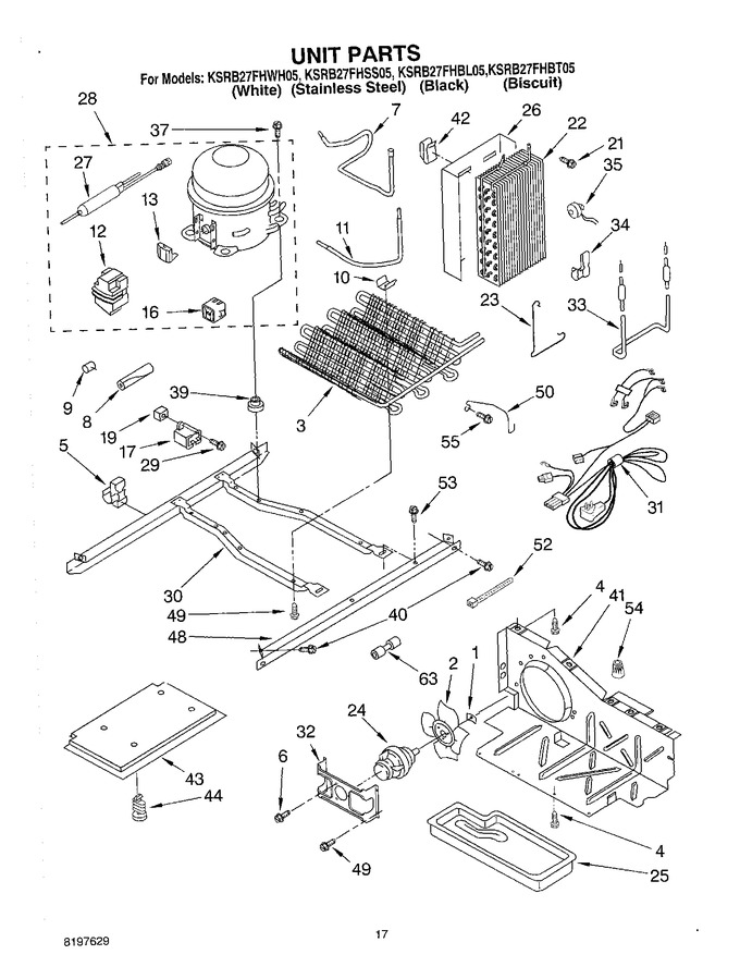 Diagram for KSRB27FHSS05