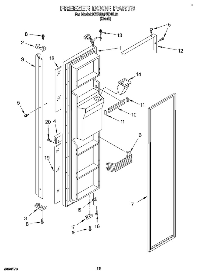 Diagram for KSRB27QDBL01
