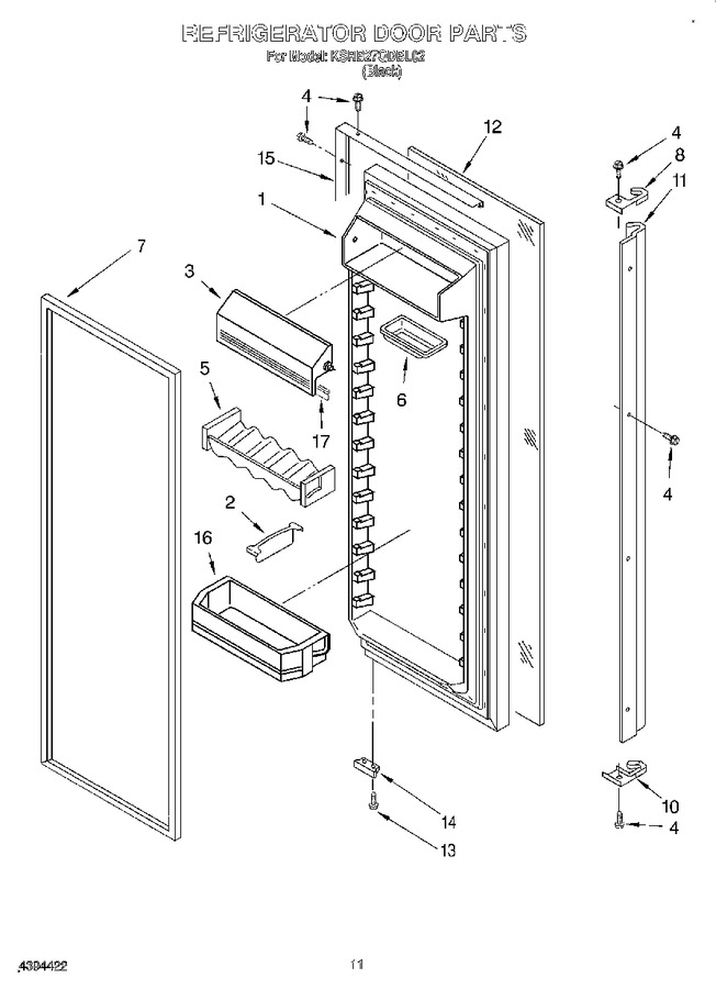 Diagram for KSRB27QDBL02