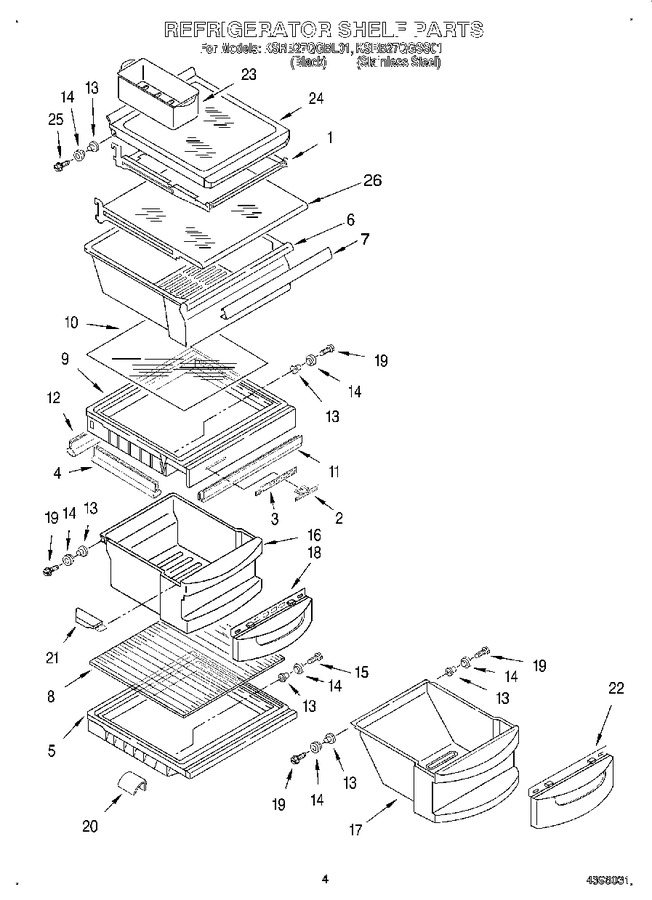 Diagram for KSRB27QGSS01