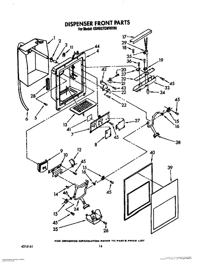 Diagram for KSRB27QWAL00