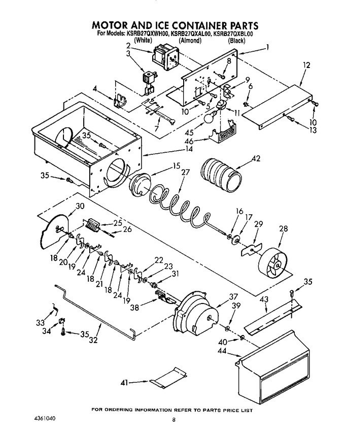 Diagram for KSRB27QXWH00