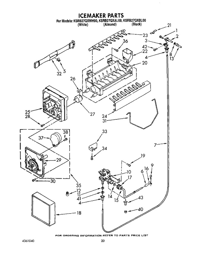 Diagram for KSRB27QXAL00