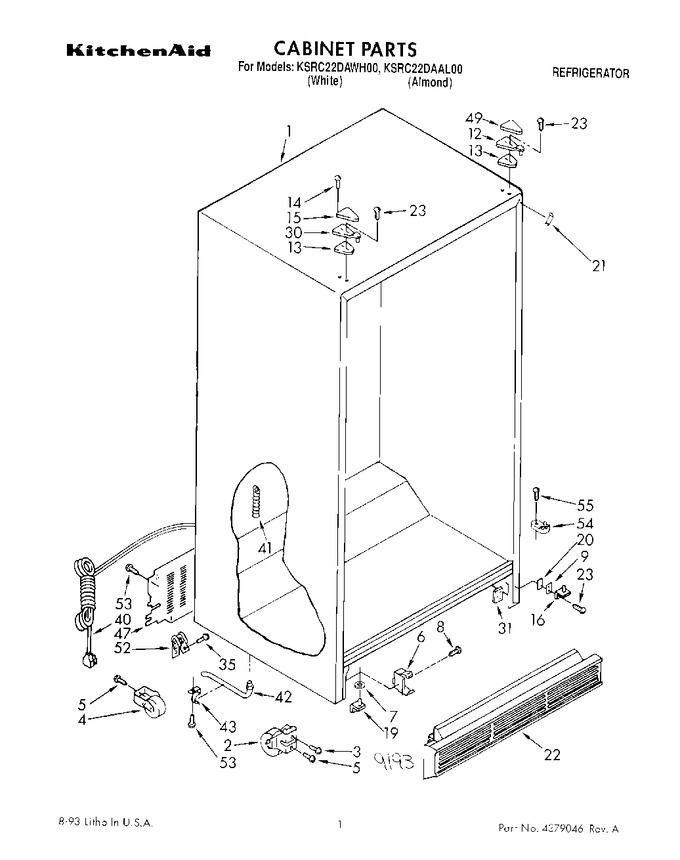 Diagram for KSRC22DAWH00