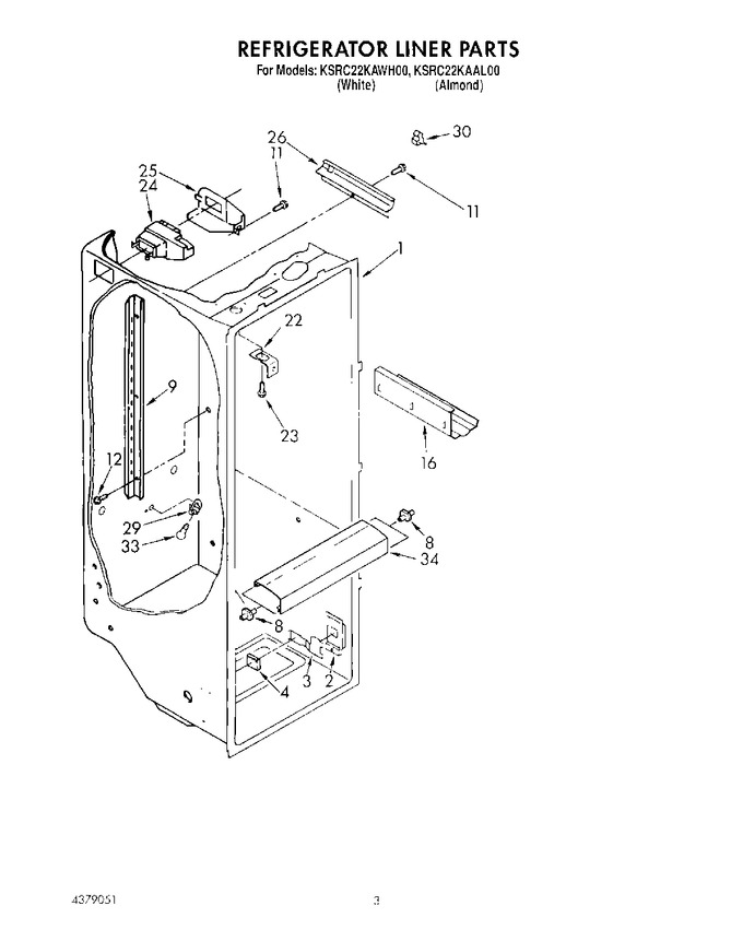 Diagram for KSRC22KAWH00