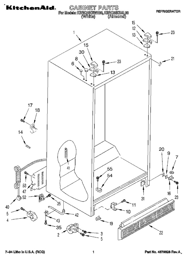 Diagram for KSRC22KBAL00