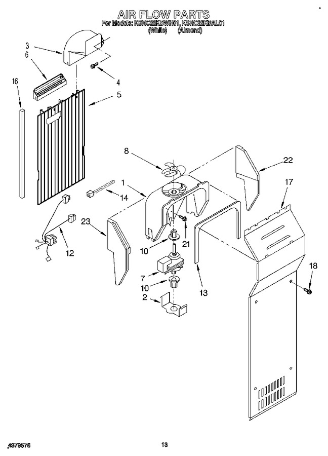 Diagram for KSRC22KBWH01