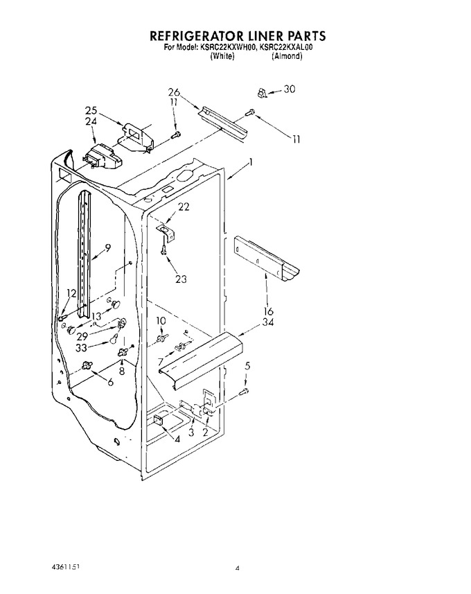 Diagram for KSRC22KXAL00