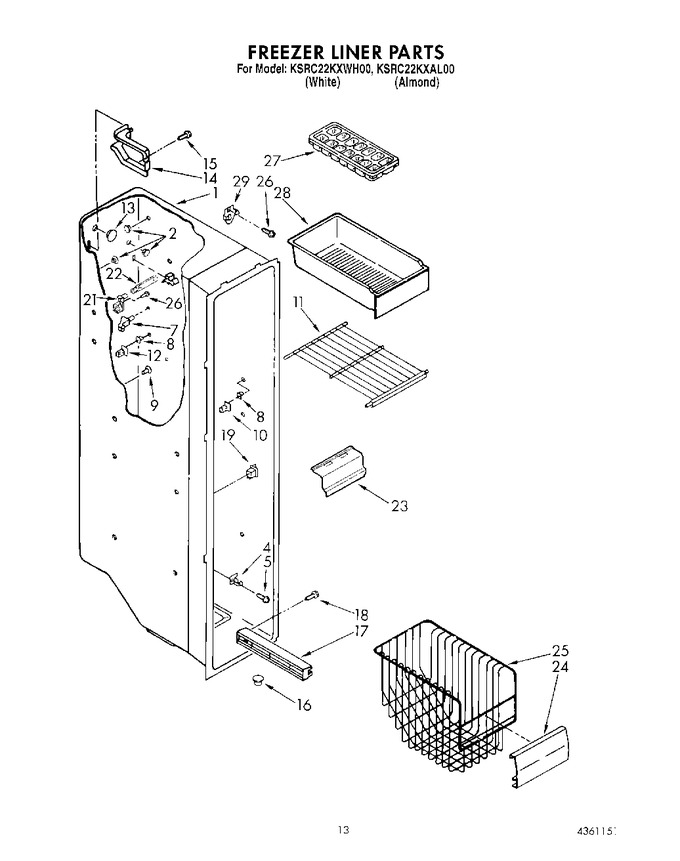 Diagram for KSRC22KXAL00