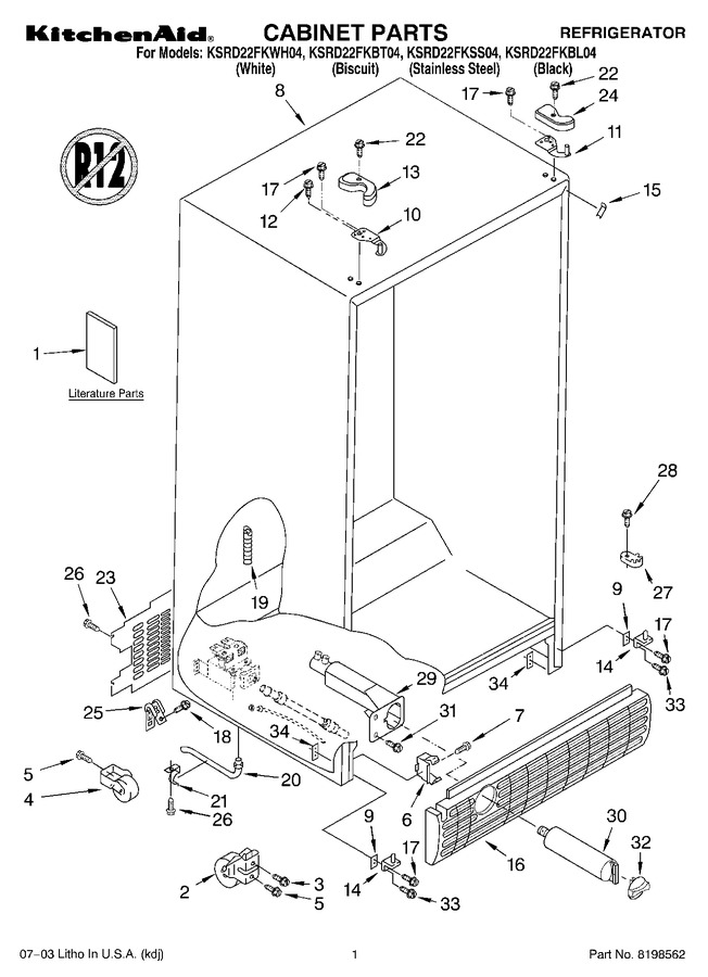 Diagram for KSRD22FKBT04