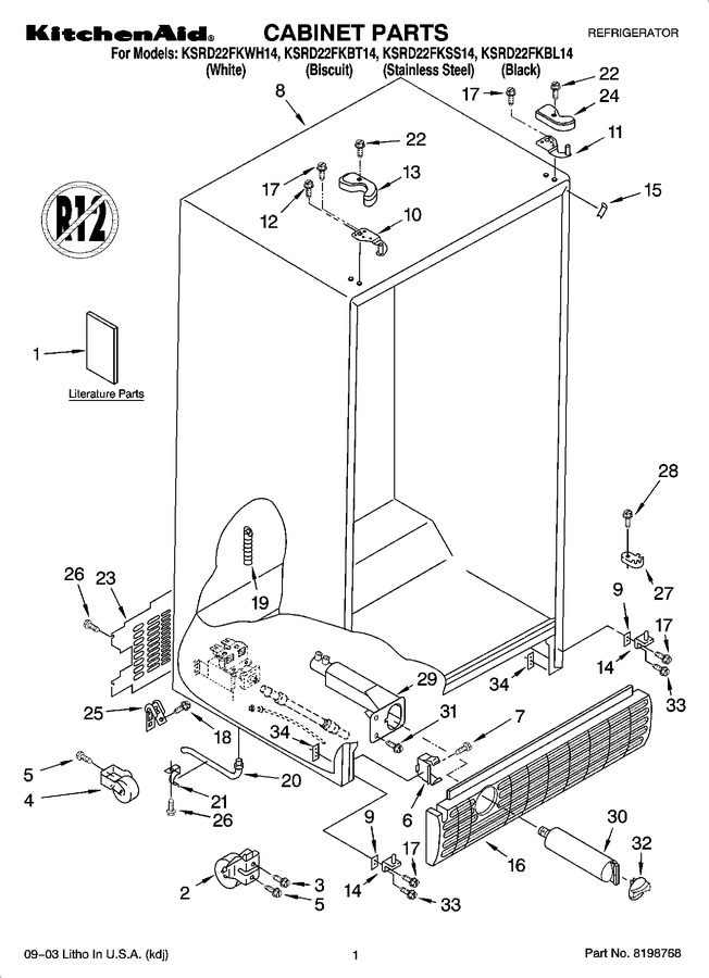 Diagram for KSRD22FKSS14