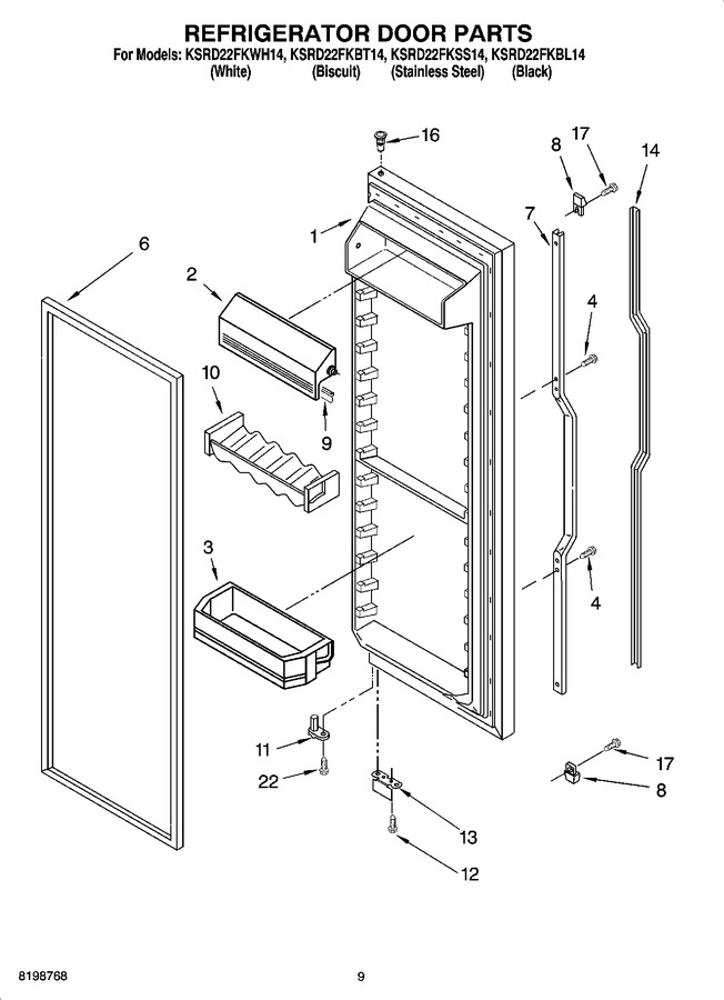 Diagram for KSRD22FKSS14