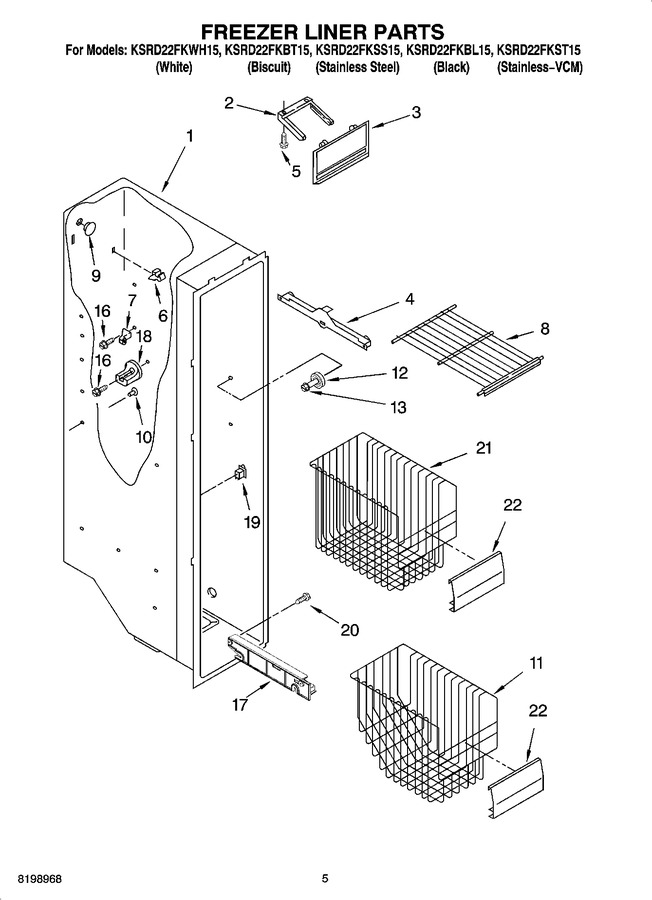 Diagram for KSRD22FKBT15