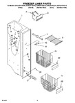 Diagram for 04 - Freezer Liner Parts