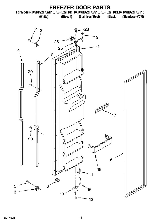 Diagram for KSRD22FKSS16
