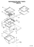 Diagram for 03 - Refrigerator Shelf Parts