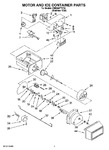 Diagram for 05 - Motor And Ice Container Parts