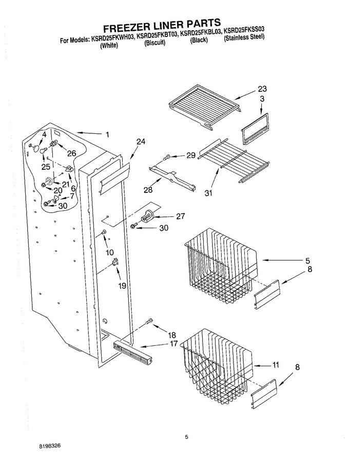 Diagram for KSRD25FKSS03