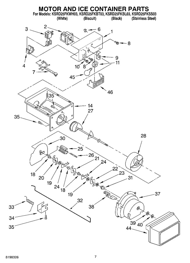 Diagram for KSRD25FKBL03