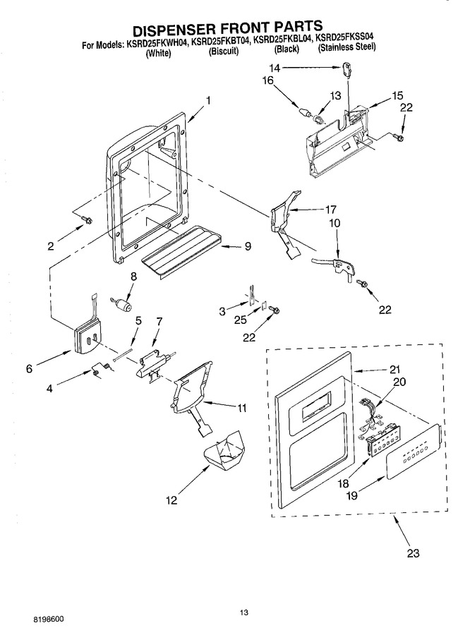 Diagram for KSRD25FKBT04
