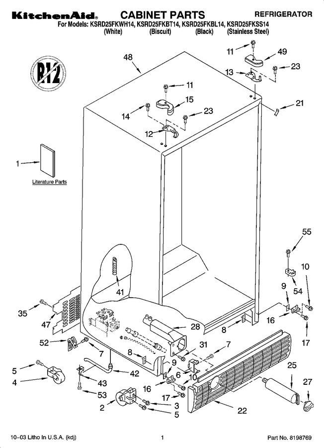 Diagram for KSRD25FKBT14