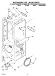 Diagram for 02 - Refrigerator Liner Parts