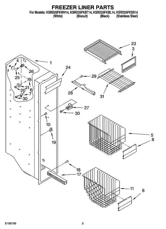 Diagram for KSRD25FKBT14