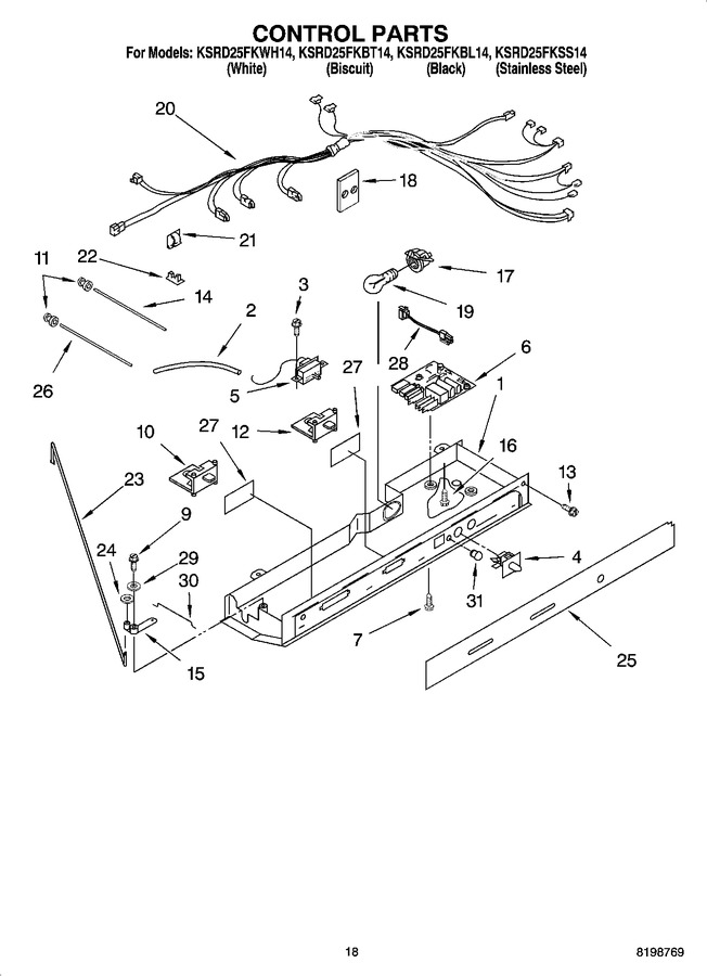 Diagram for KSRD25FKBL14