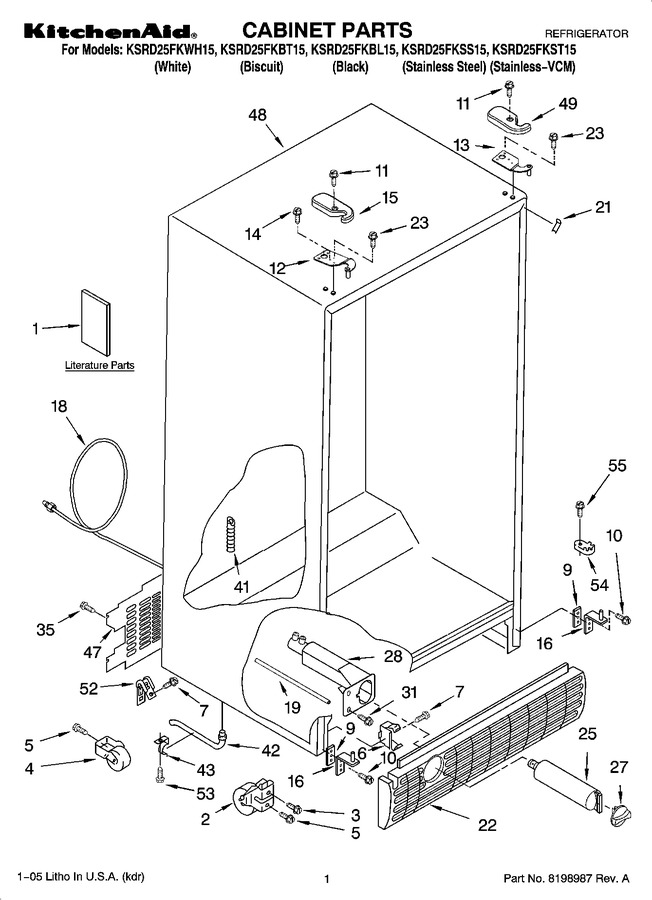 Diagram for KSRD25FKBT15