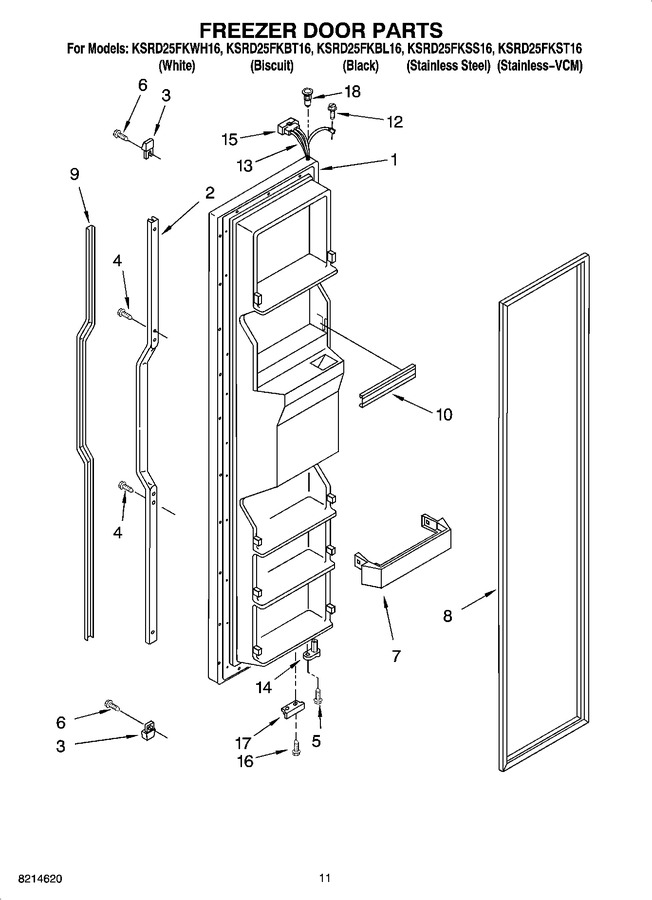 Diagram for KSRD25FKBL16
