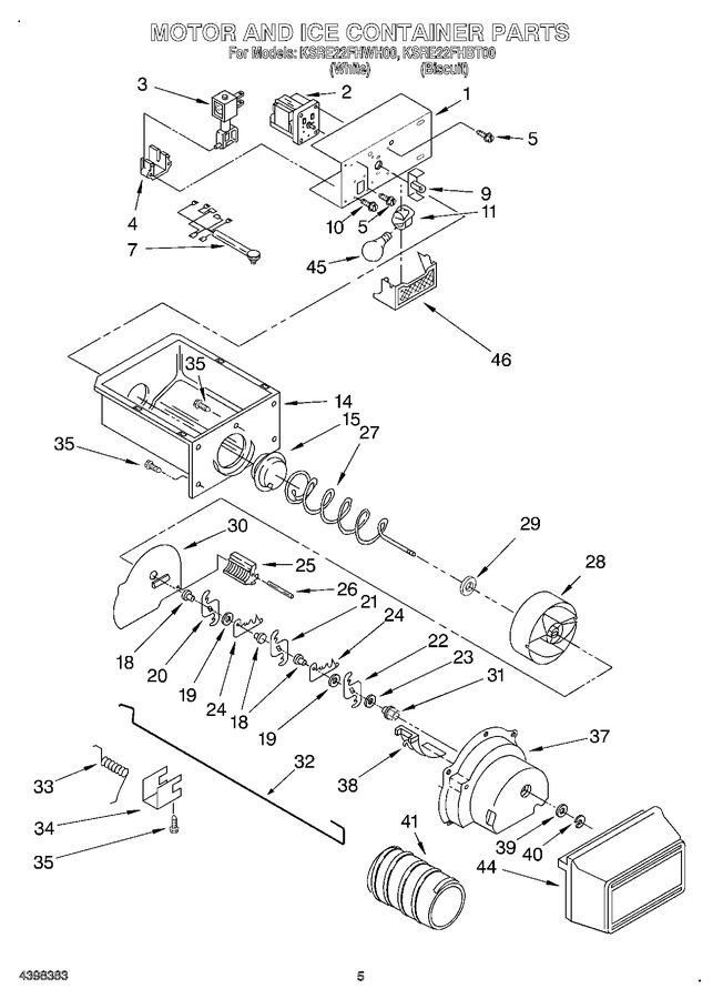 Diagram for KSRE22FHWH00