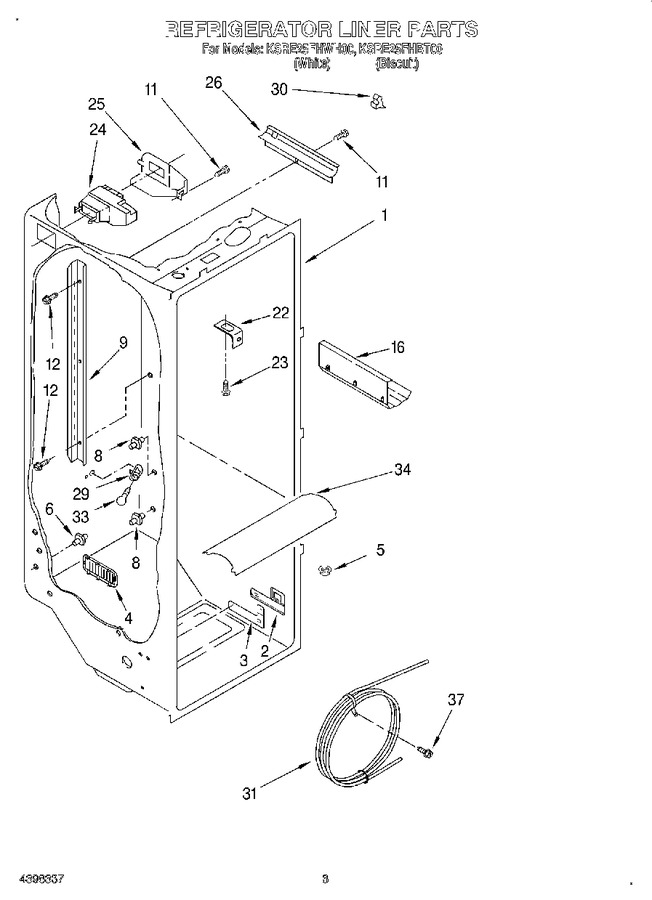 Diagram for KSRE25FHWH00
