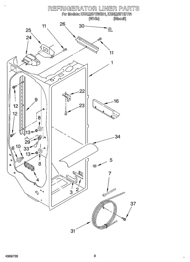 Diagram for KSRE25FHWH01