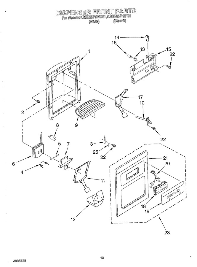 Diagram for KSRE25FHWH01