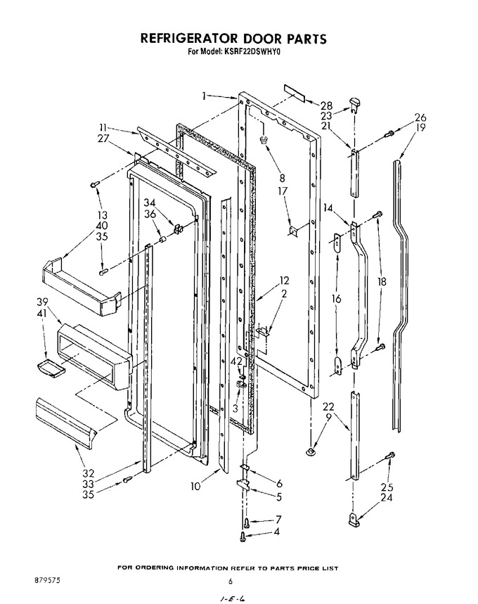 Diagram for KSRF22DSPLY0