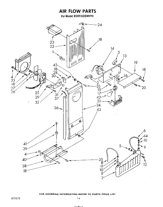 Diagram for KSRF22DSPLY0