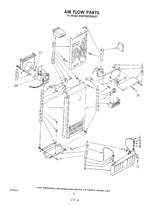 Diagram for KSRF26DSWHY1
