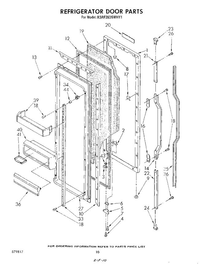 Diagram for KSRF26DSWHY1