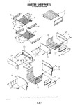 Diagram for 10 - Freezer Shelf