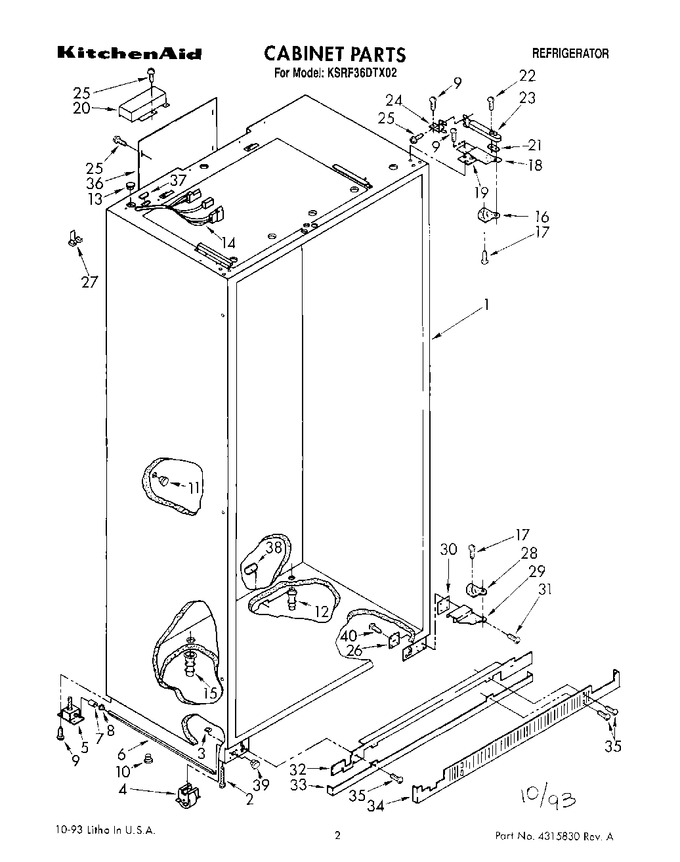 Diagram for KSRF36DTX02