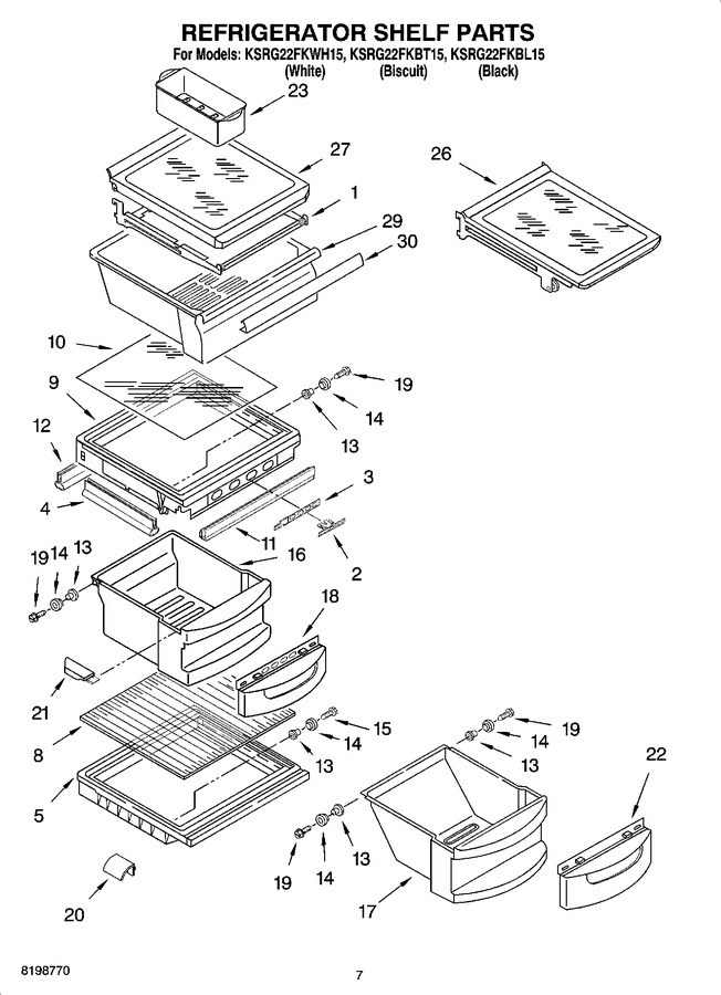 Diagram for KSRG22FKWH15