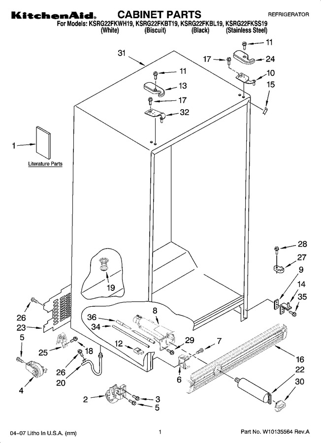 Diagram for KSRG22FKBT19