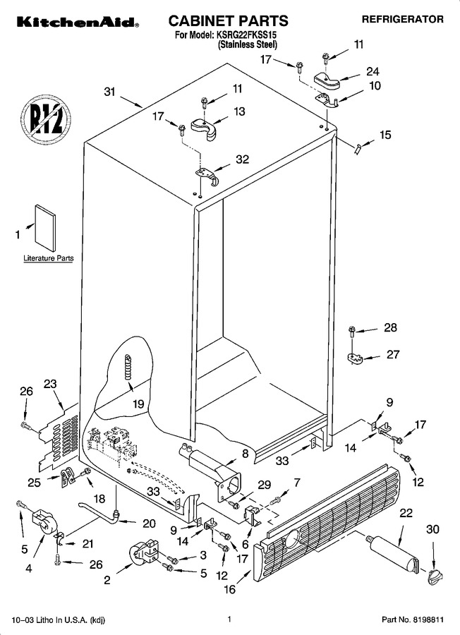 Diagram for KSRG22FKSS15