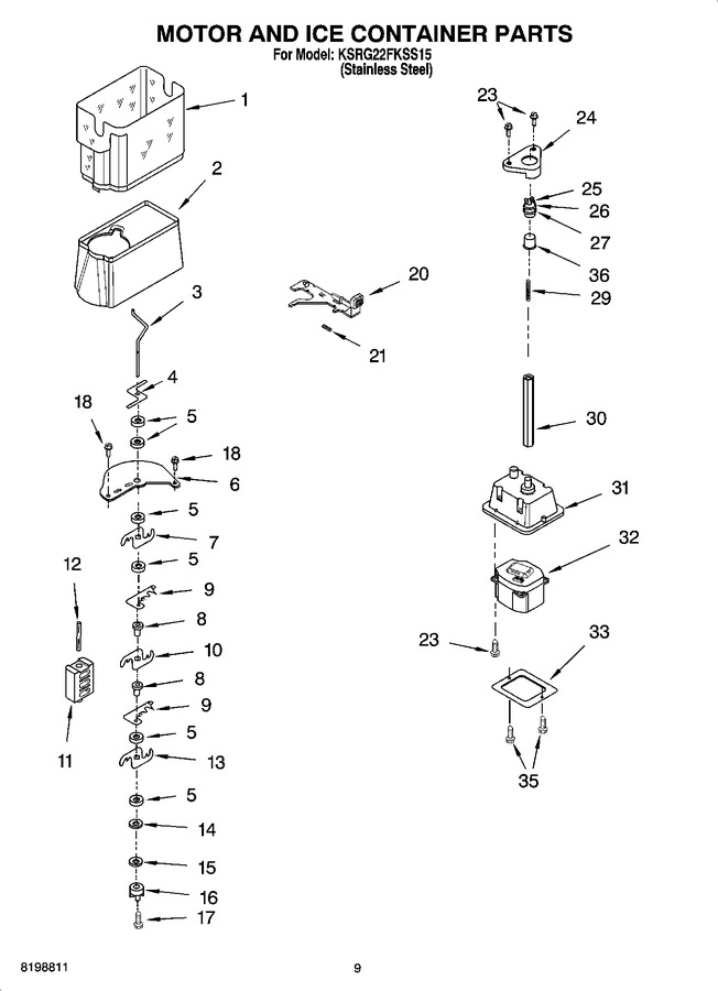 Diagram for KSRG22FKSS15