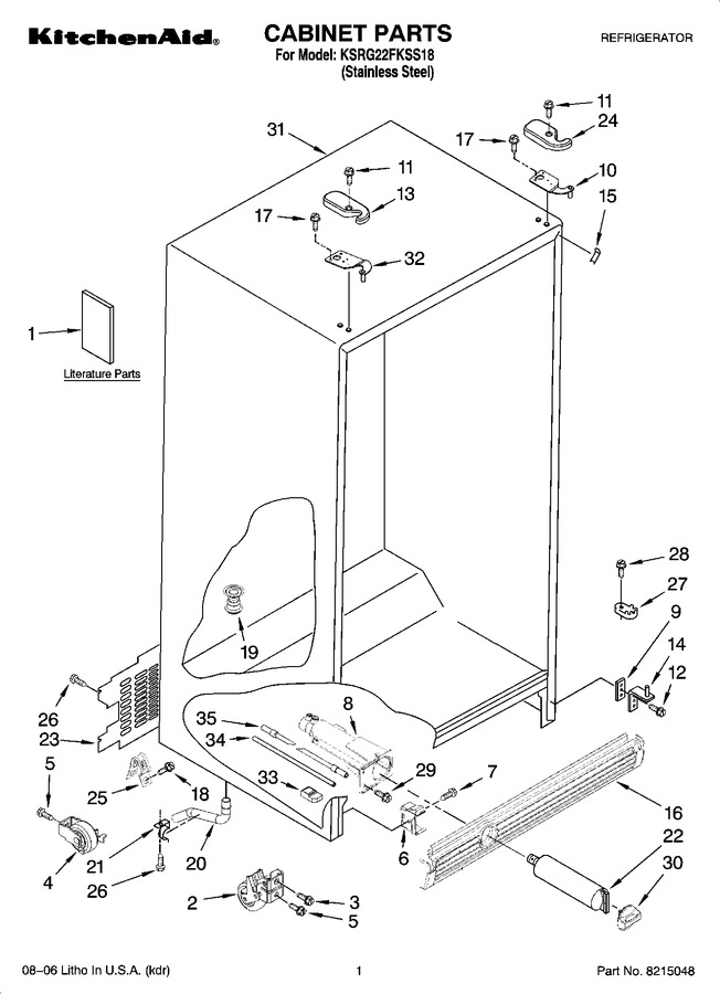 Diagram for KSRG22FKSS18
