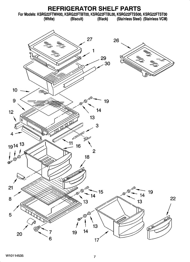 Diagram for KSRG22FTBL00